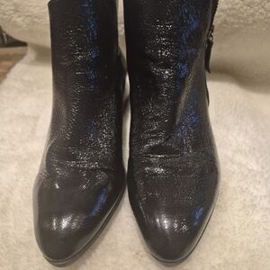 Sleek Black Ankle Boots